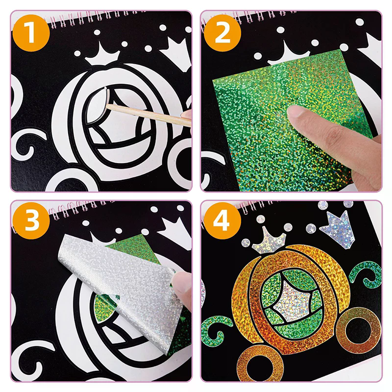 Art Craft Kits For Kids - Art Kit Fun Foil Art For