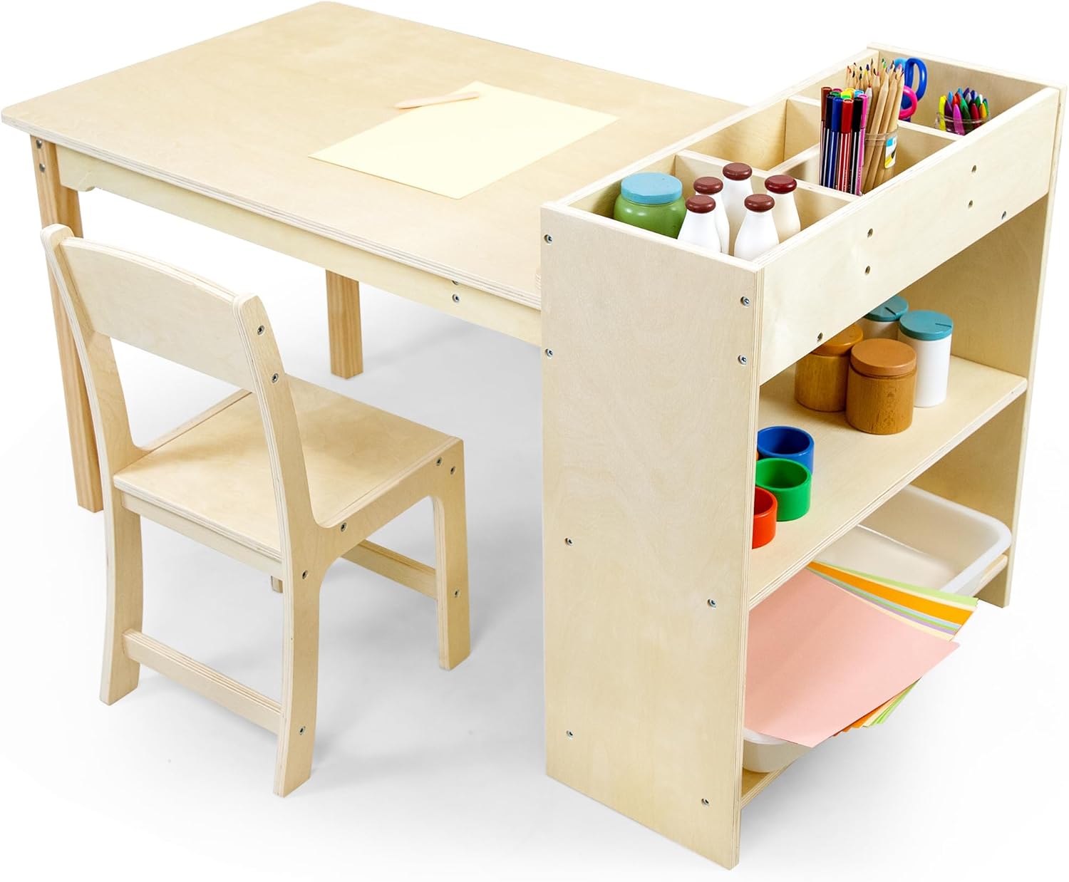 Art Craft Toddlers - Kids Art Table and Chair Set