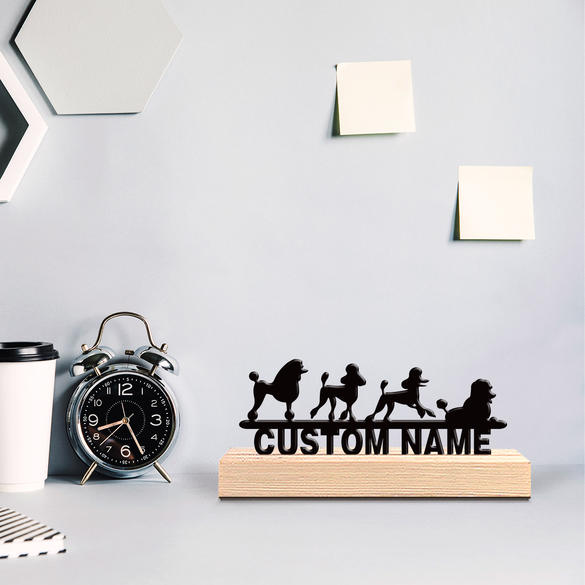 Art Craft & Architecture - 1pc Modern cute animals Personalized Text