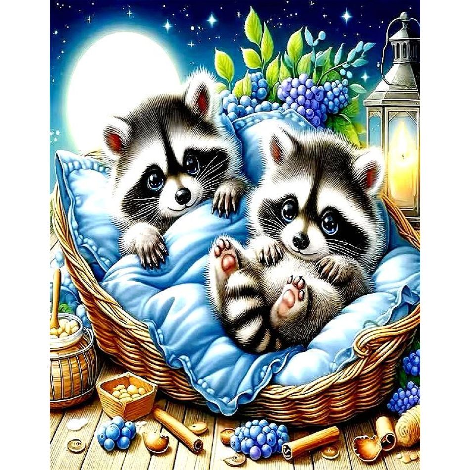 Art Craft Ideas With Paper - RUOPOTY Black And White Kitten Diamond