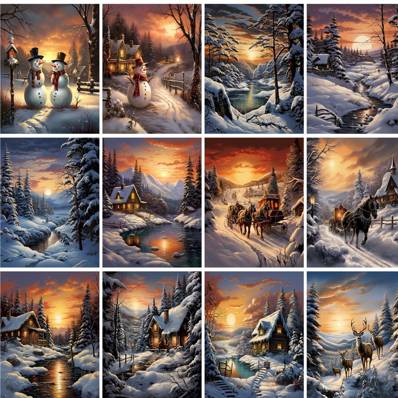 Art Craft Number - GATYZTORY Diy Frame Painting By Numbers