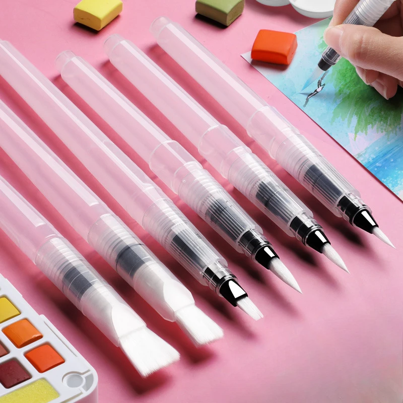 Art Craft 3 Year Old - 3/7pcs Watercolor Brush Pens Water Storage