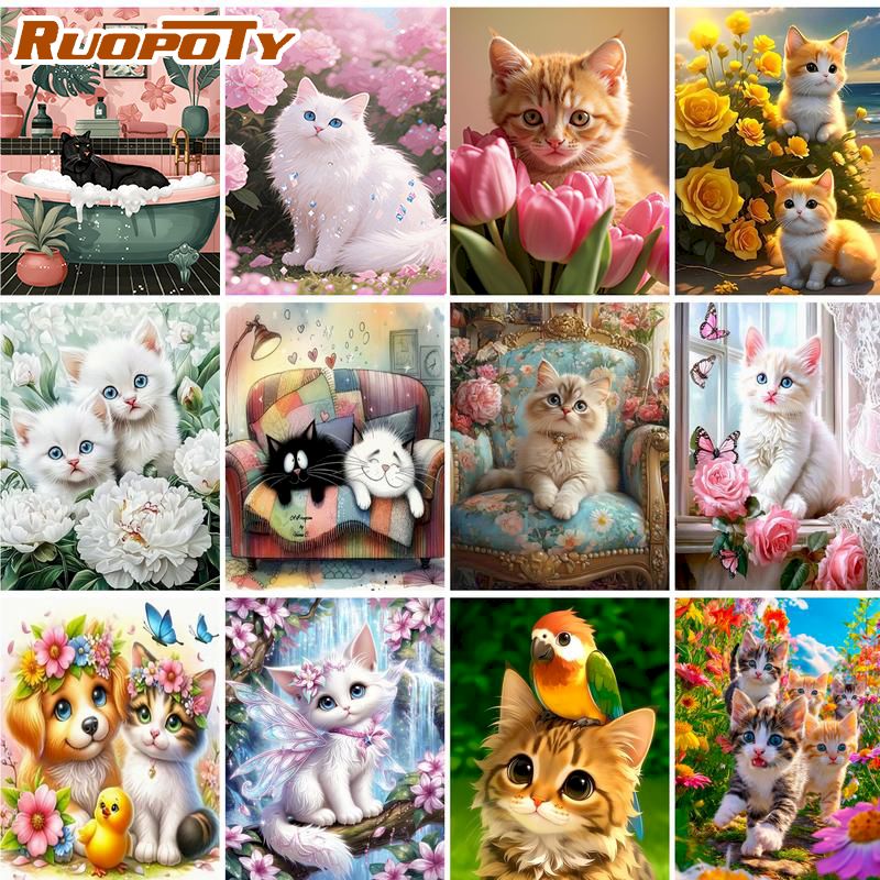 Art Craft Ideas With Paper - RUOPOTY 5d Diamond Painting Painting Decor