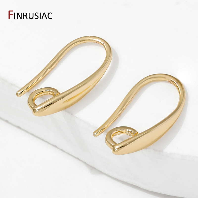 Art Craft Diy - 14K Gold Plated Brass Smooth Earring