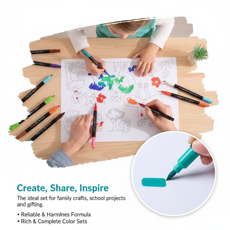 24/48/72/96/120 Colors Dual Ti - Illustration Marker Set reseña y precio