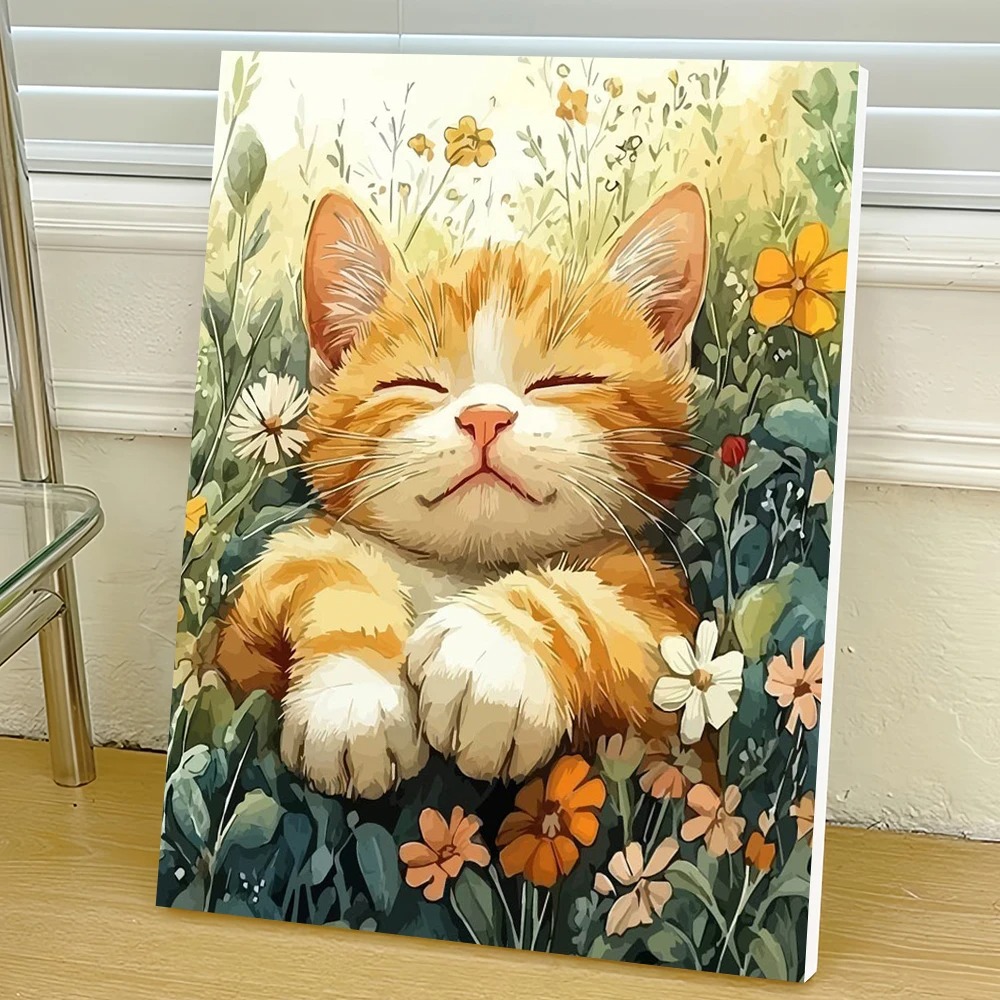 Drawing By Numbers Cat DIY Dig - Art Craft Game reseña y precio