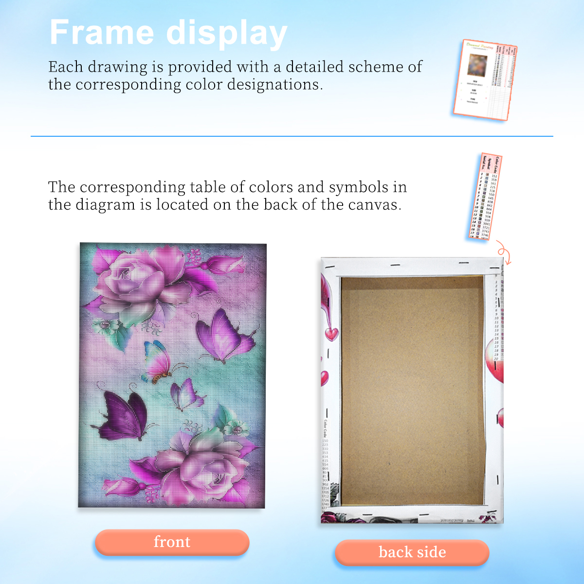 RUOPOTY Purple Flowers Diamond - Art Craft Ideas With Paper reseña y precio