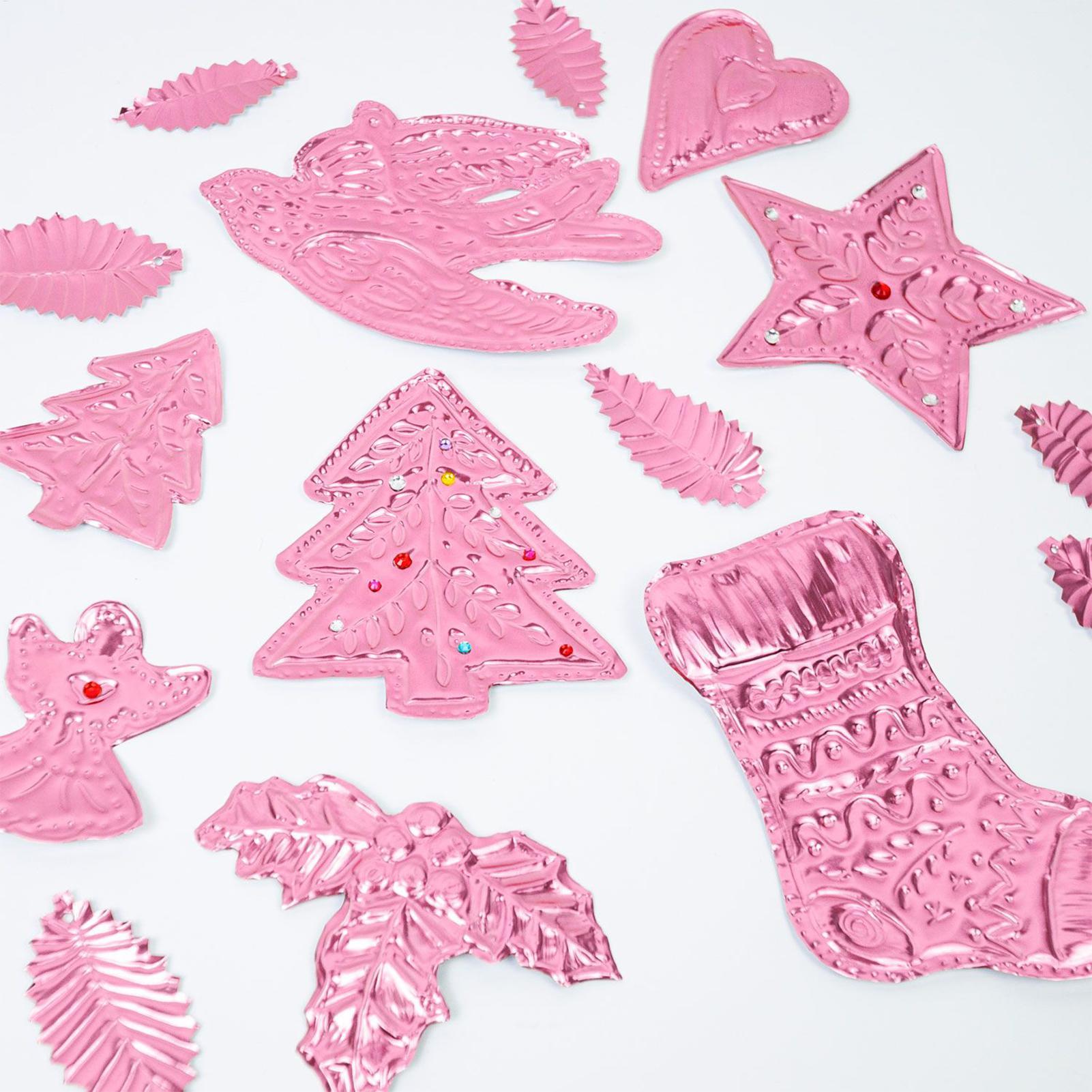 Embossing Foil 8 Pieces Alumin - Art Craft For Christmas reseña y precio