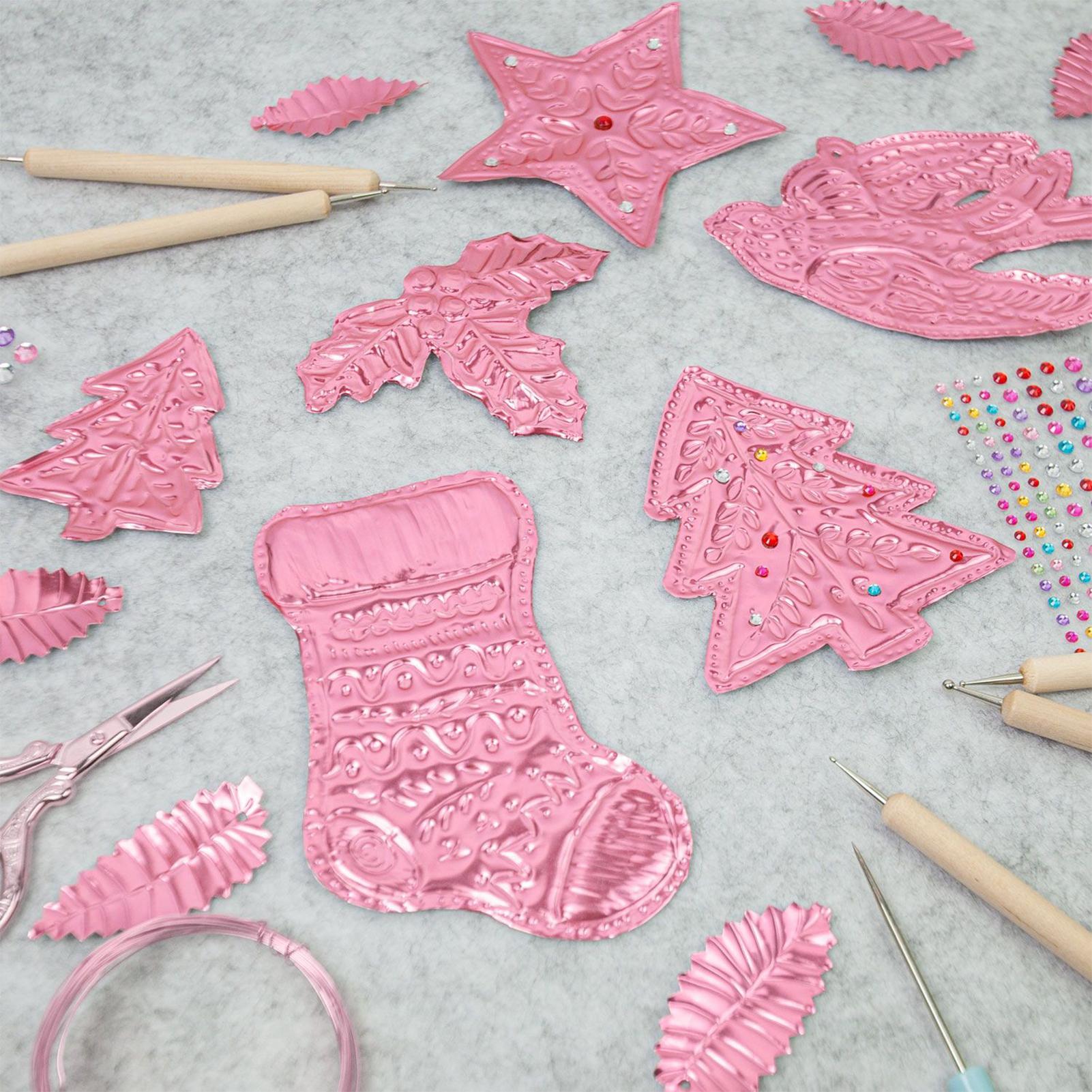 Embossing Foil 8 Pieces Alumin - Art Craft For Christmas reseña y precio