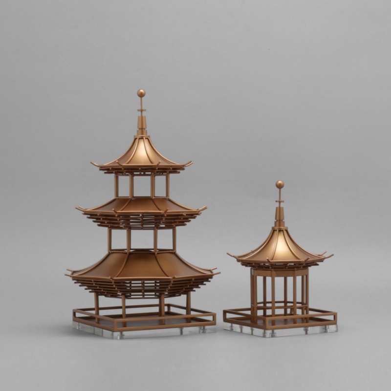 Modern Chinese Metal Ornament  - Art Craft Display reseña y precio