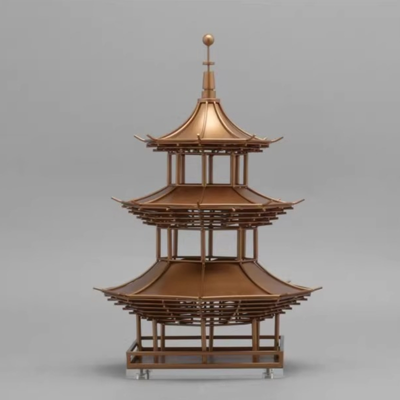Modern Chinese Metal Ornament  - Art Craft Display reseña y precio