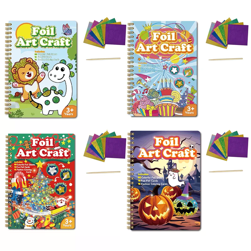 Art Kit Fun Foil Art For Kids  - Art Craft Kits For Kids reseña y precio