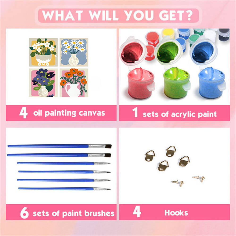HUACAN Easy-to-learn Colorful  - Art Craft Number reseña y precio