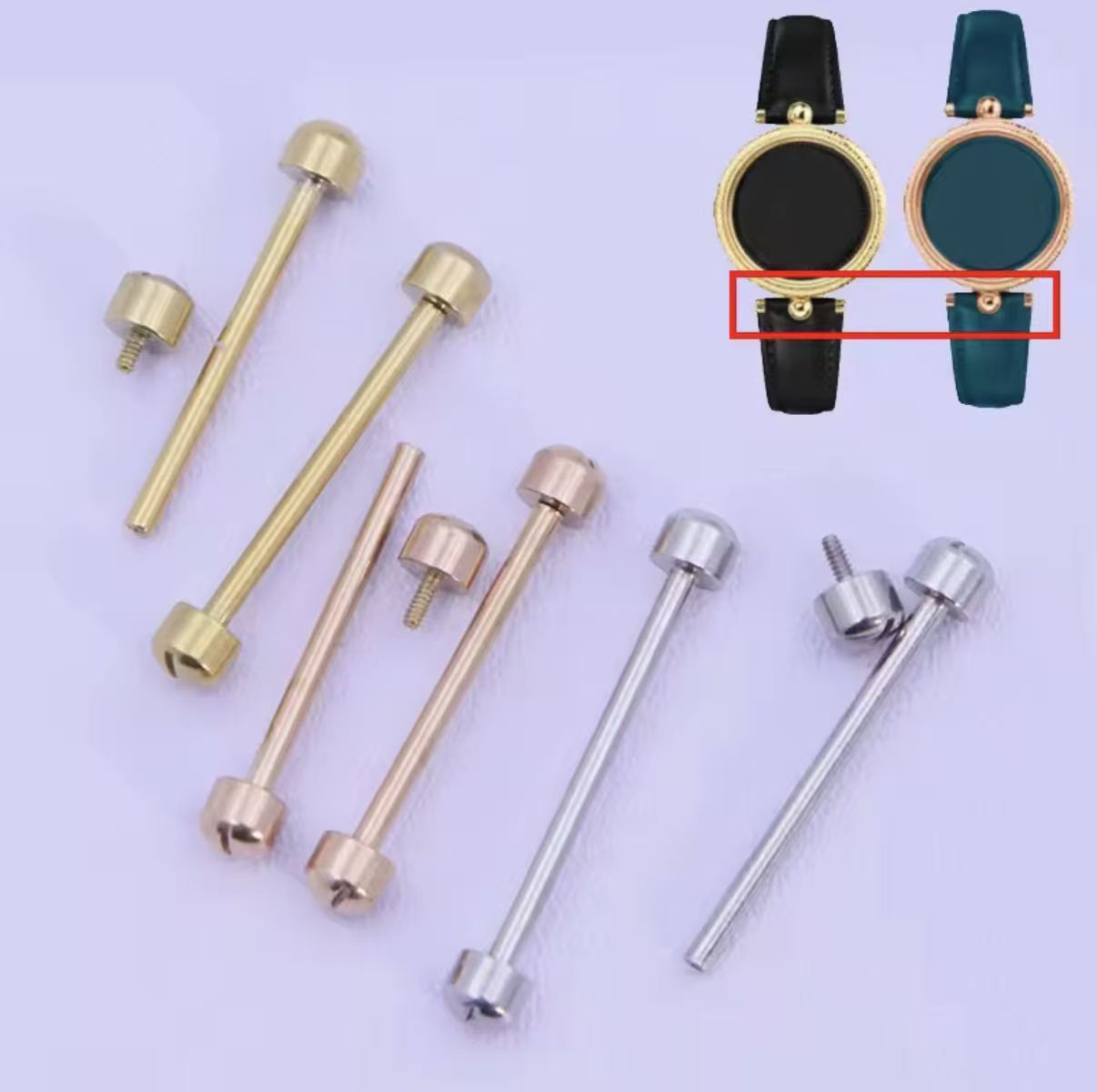 Watch Screw Tube Rod Spring Ba - Leather Tooling Kit reseña y precio