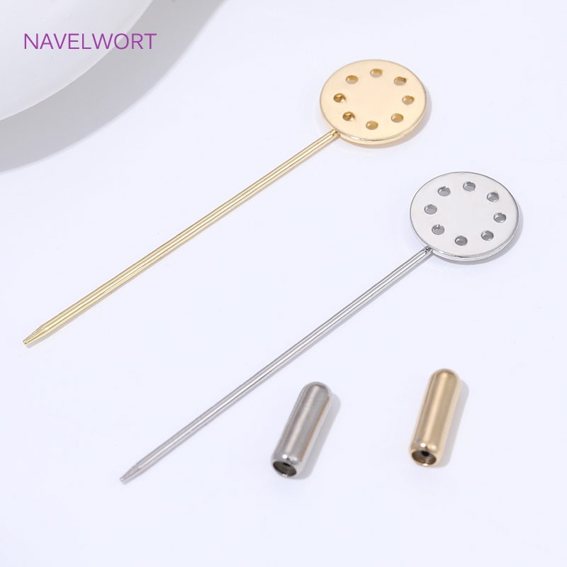14K Gold Plated Long Brooch Sa - Art Craft Diy reseña y precio