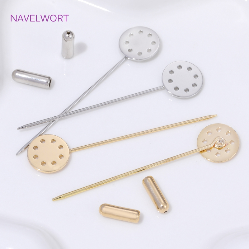 14K Gold Plated Long Brooch Sa - Art Craft Diy reseña y precio