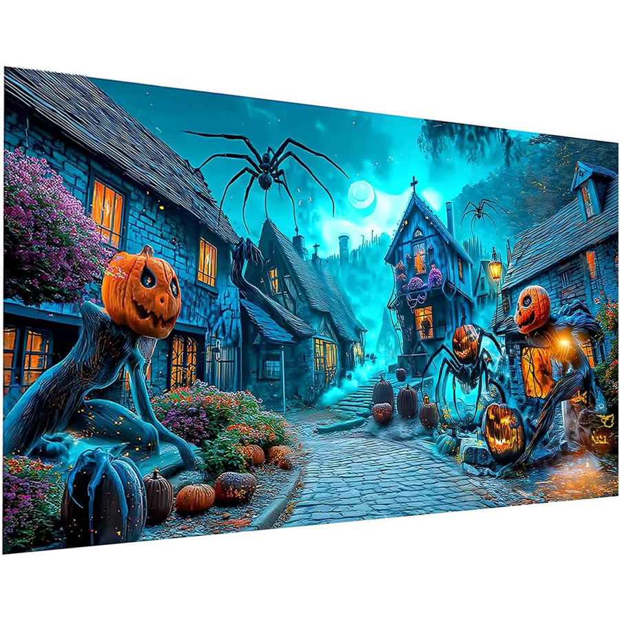 Halloween Pumpkin Diamond Art  - Art Craft Village reseña y precio