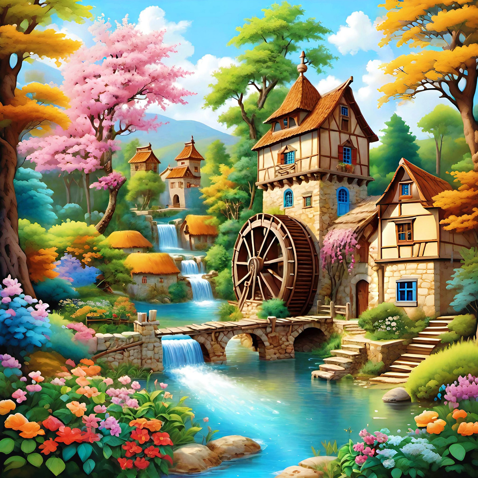 5D village Diamond Painting Ki - Art Craft Village reseña y precio
