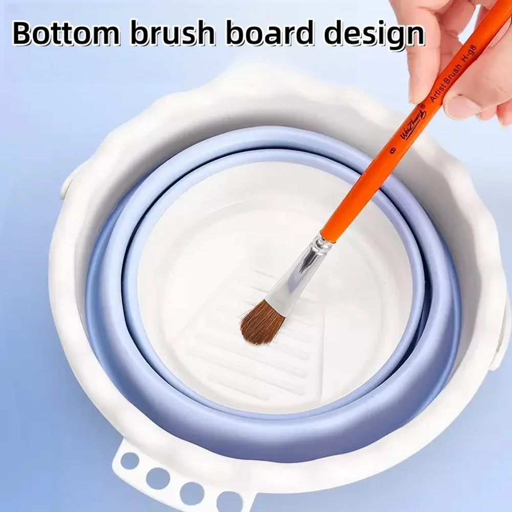Collapsible Foldable Paint Bru - Art & Craft Fair reseña y precio