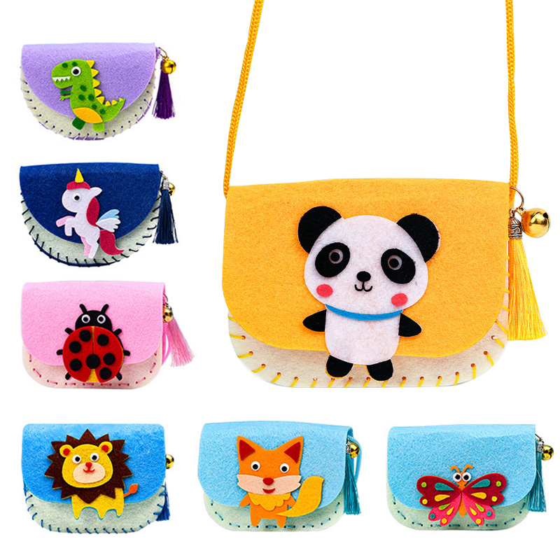 DIY Shoulder Bag Non-woven Fab - Art Craft Kits For Kids reseña y precio