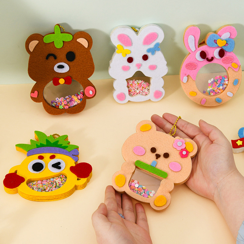 Cartoon Non Woven Shake Pendan - Art Craft Kits For Kids reseña y precio