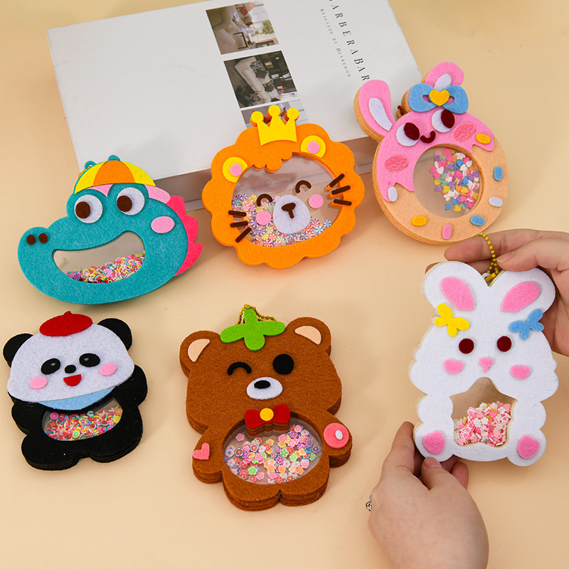 Cartoon Non Woven Shake Pendan - Art Craft Kits For Kids reseña y precio