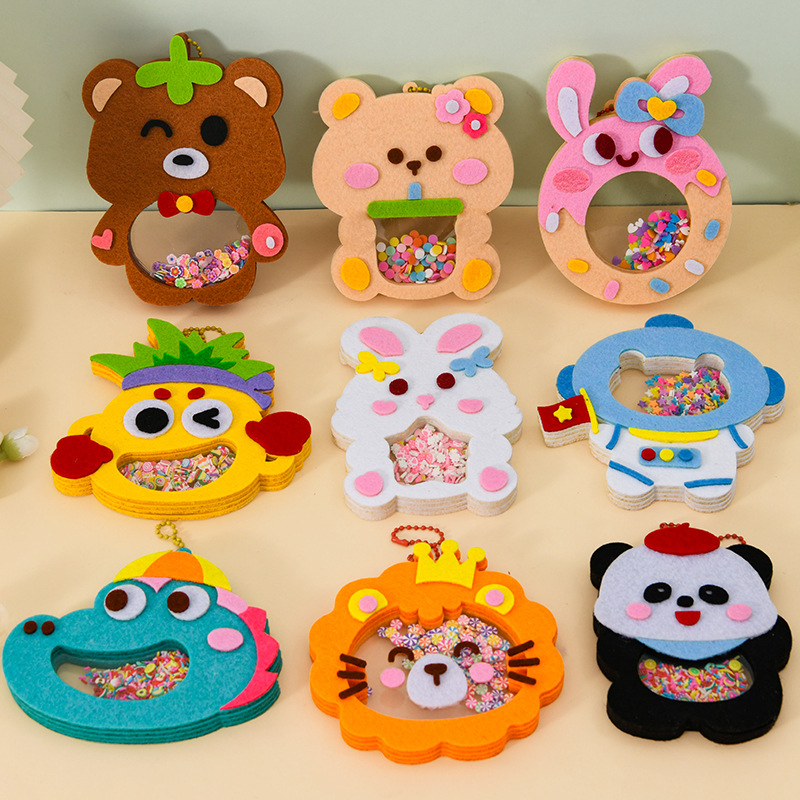 Cartoon Non Woven Shake Pendan - Art Craft Kits For Kids reseña y precio