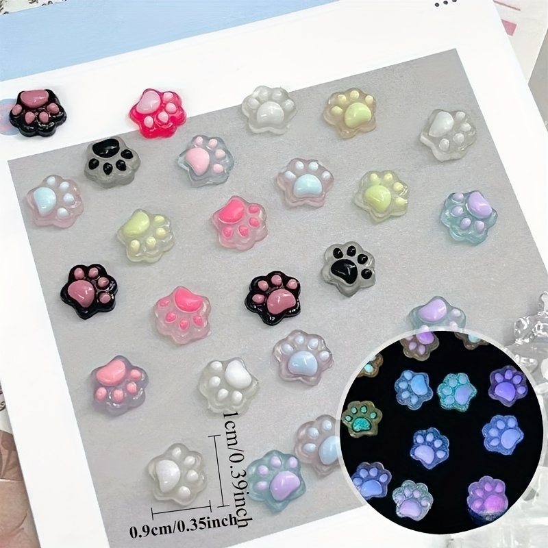100 pieces luminous resin cat' - Art Craft Diy reseña y precio