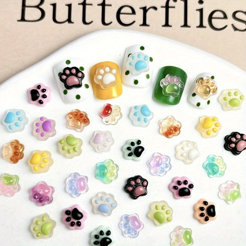 100 pieces luminous resin cat' - Art Craft Diy reseña y precio