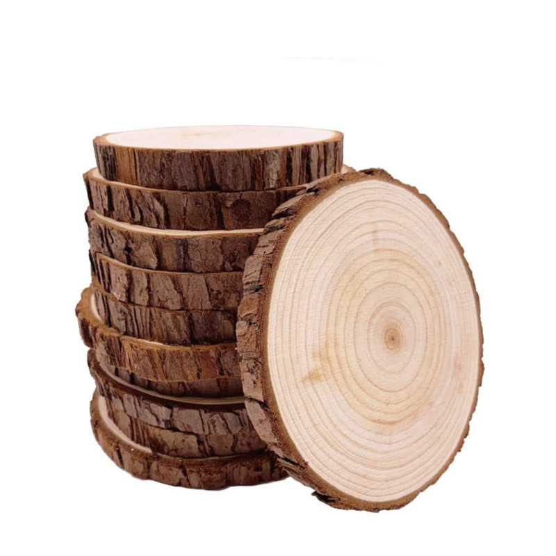 Unfinished Wood Slices Discs C - Art Craft Christmas Tree reseña y precio