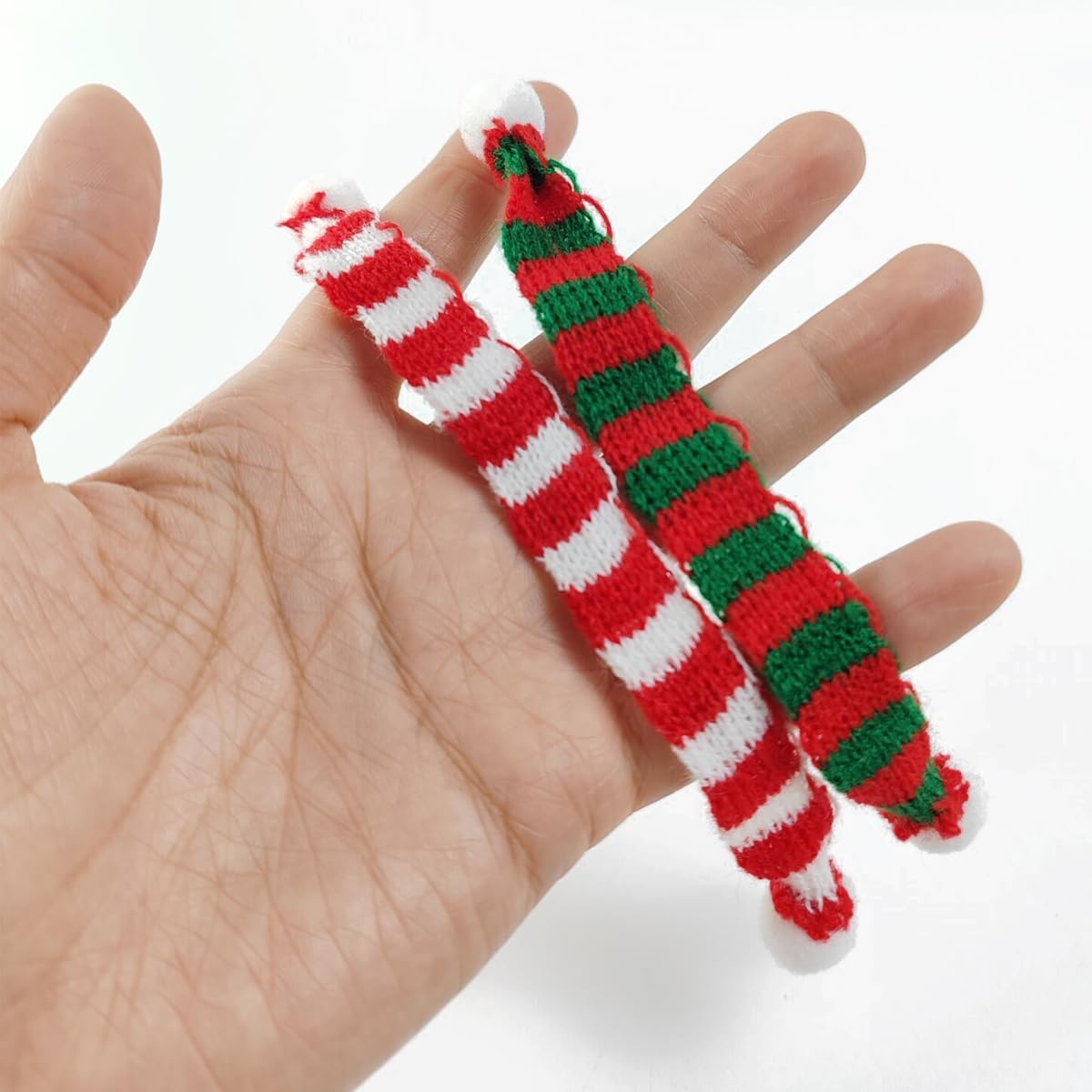 32PCS Mini Knit Hat Mini Chris - Art Craft Christmas Tree reseña y precio