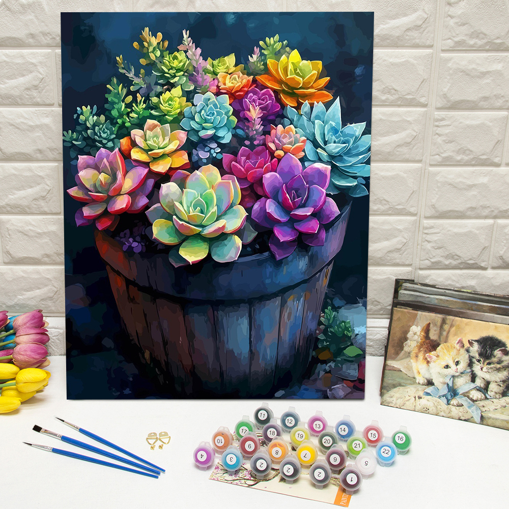 Huacan DIY Drawing By Numbers  - Art Craft Number reseña y precio