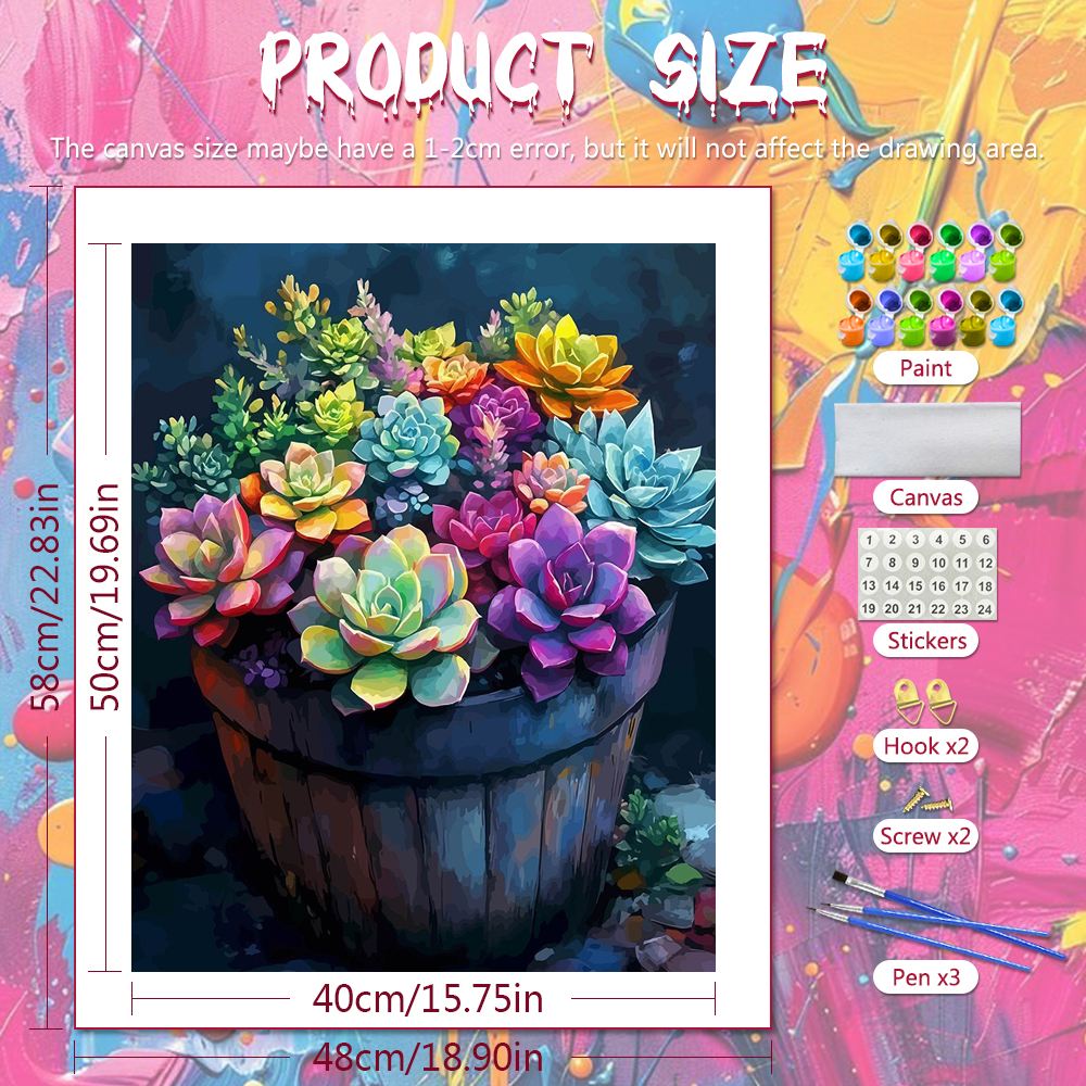Huacan DIY Drawing By Numbers  - Art Craft Number reseña y precio