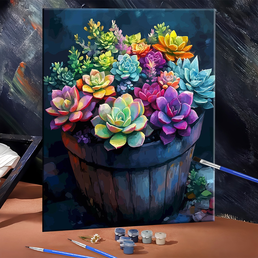 Huacan DIY Drawing By Numbers  - Art Craft Number reseña y precio