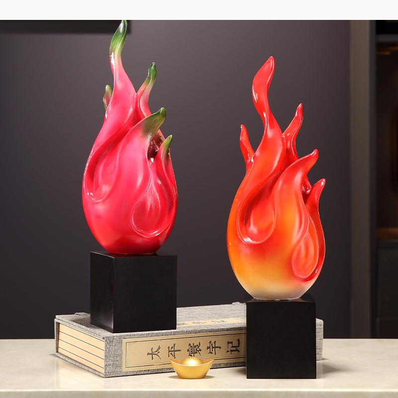 Fire Induced Wealth Ornament R - Art Craft Display reseña y precio