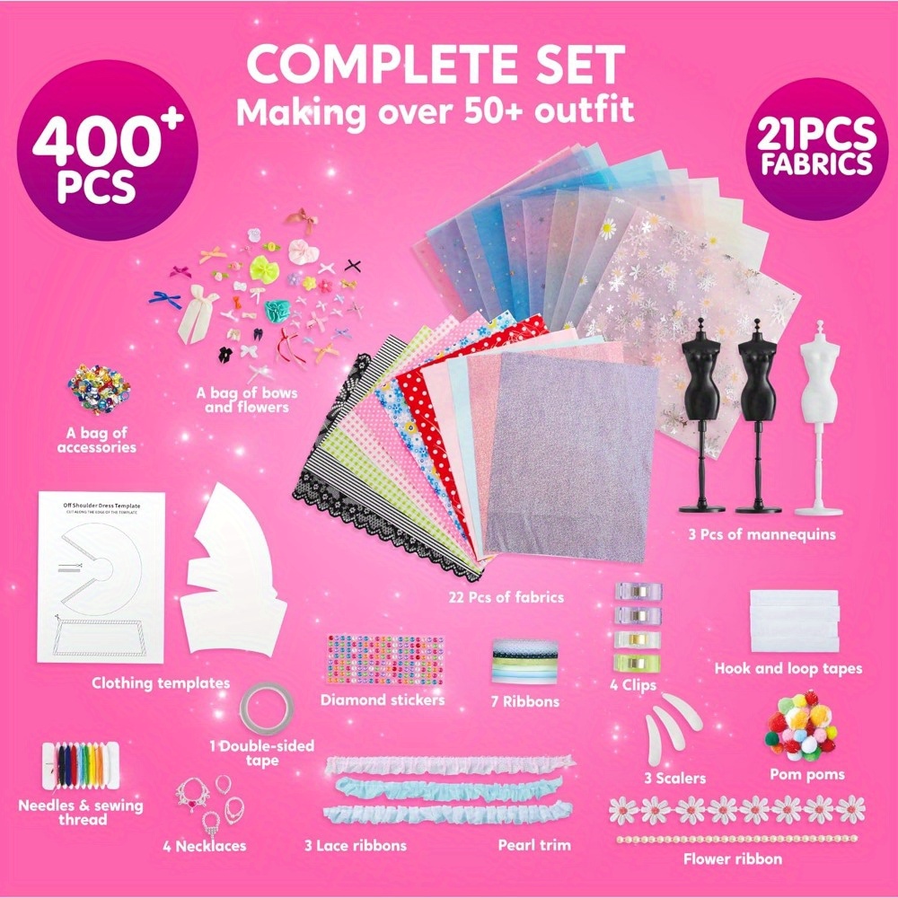 JOYFY 400+PCS Fashion Design C - Art Craft And Design reseña y precio