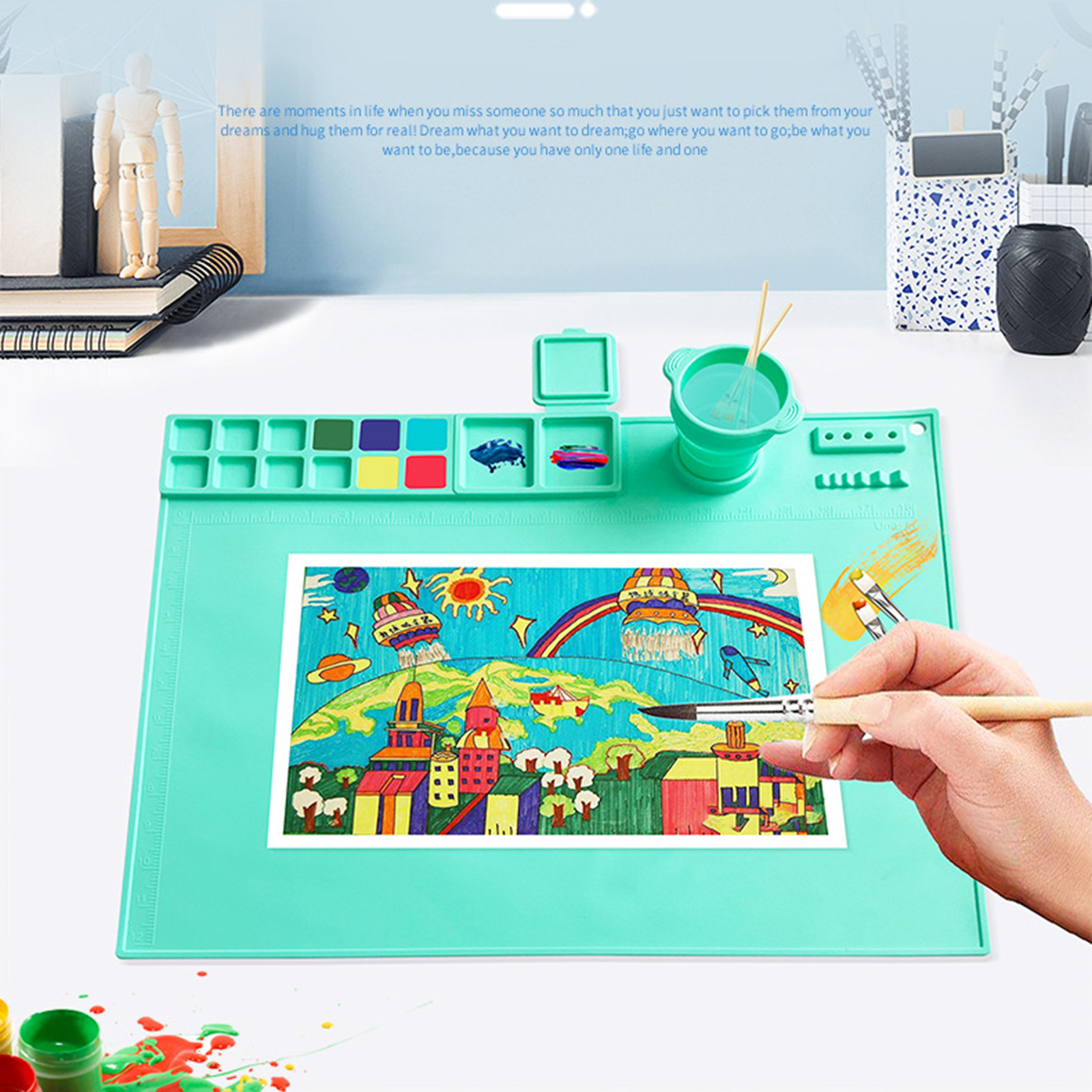 Silicone Craft Mat Multipurpos - Art Craft 3 Year Old reseña y precio