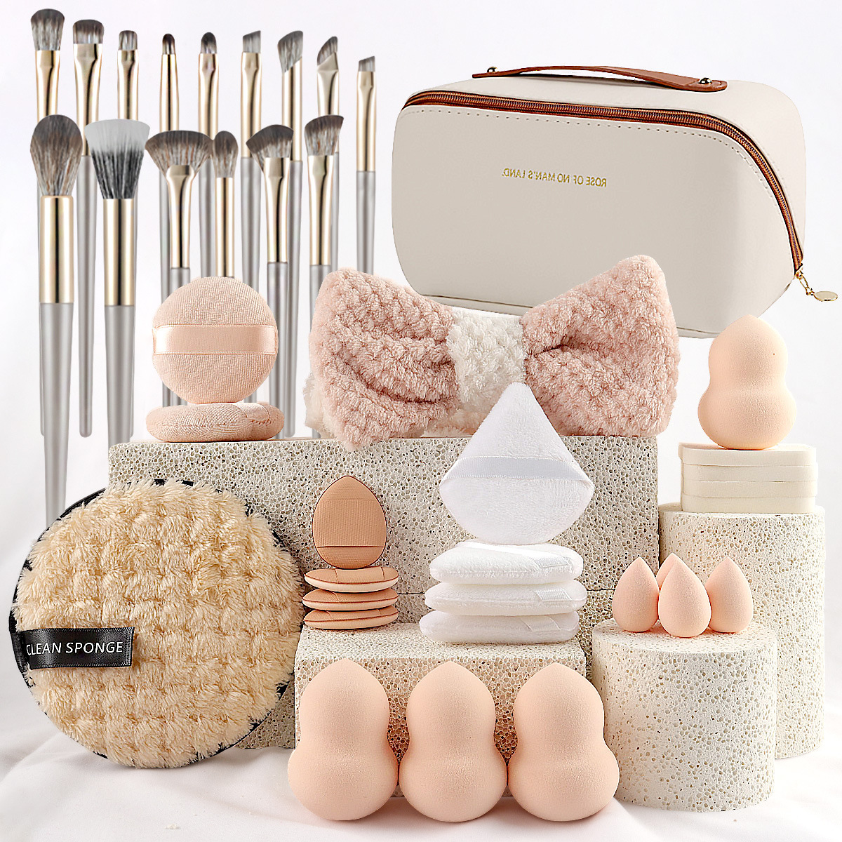 Leather Handle Bag with 36 Pcs - Leather Tooling Kit reseña y precio