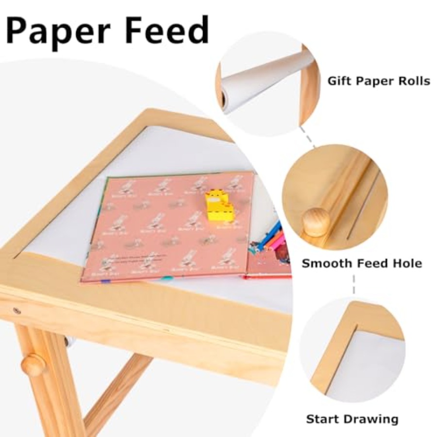 Art Table and Chair Set for Ho - Art Craft Toddlers reseña y precio