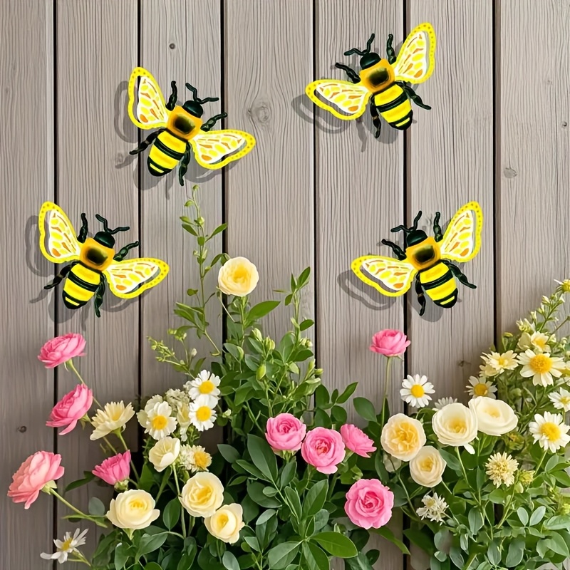 4pcs 3D Iron Art Butterfly Sim - Art Craft Ladybug reseña y precio