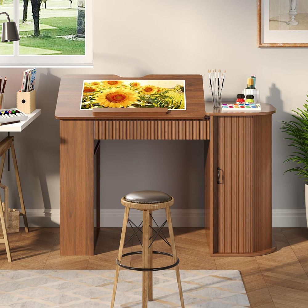 Storage Cabinet Desk with Draw - Art & Craft Fair reseña y precio