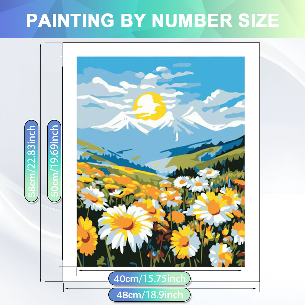 HUACAN Oil Painting By Number  - Art Craft Number reseña y precio