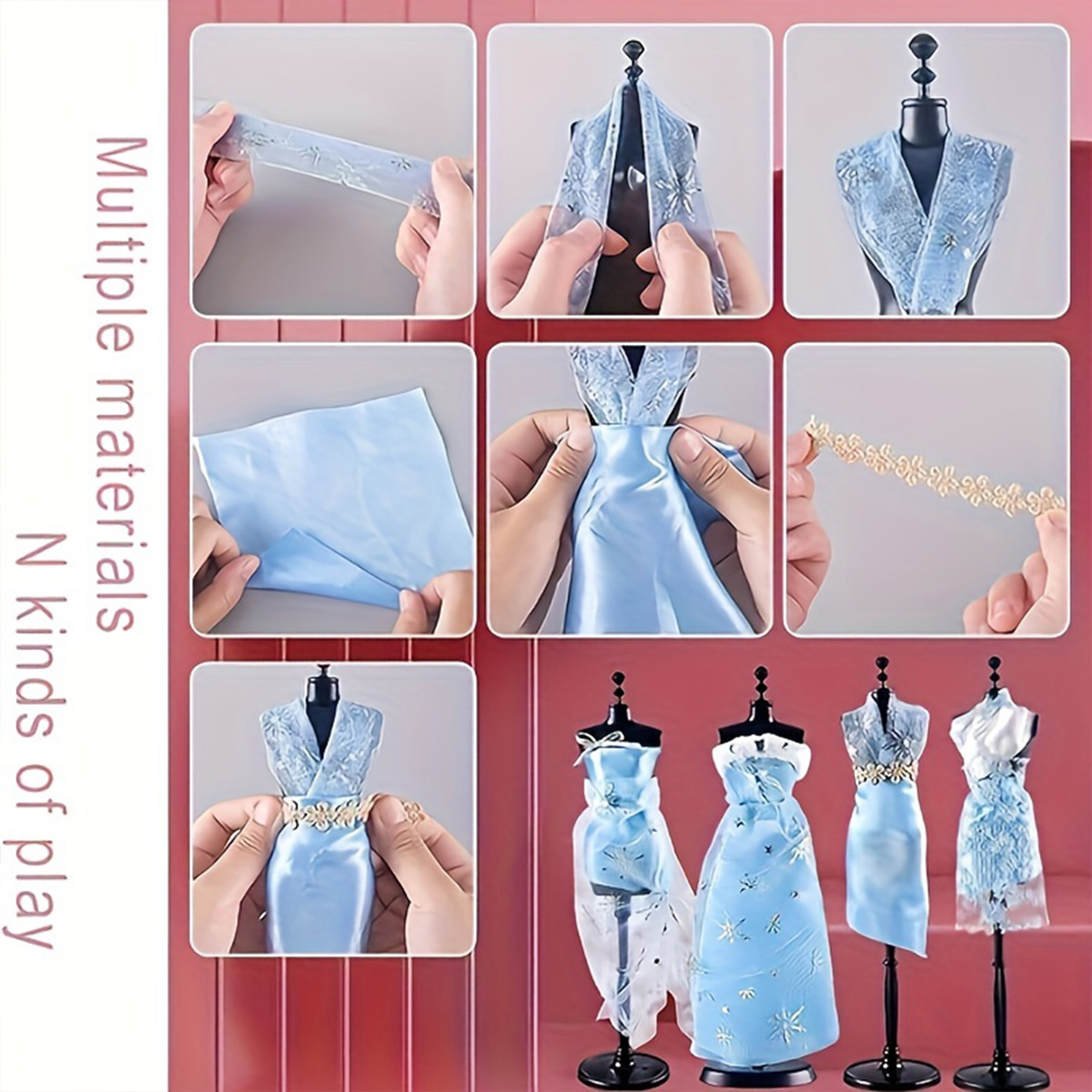 Girls Fashion Designer Kit DIY - Art Craft And Design reseña y precio