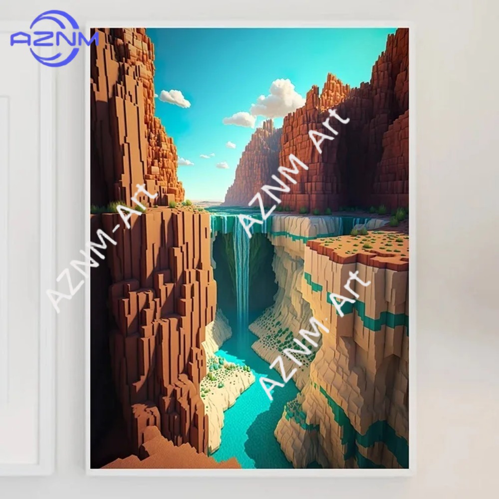Mine Game Pixel Craft Landscap - Art Craft Game reseña y precio