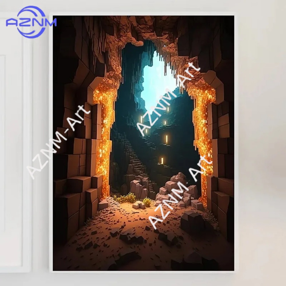Mine Game Pixel Craft Landscap - Art Craft Game reseña y precio