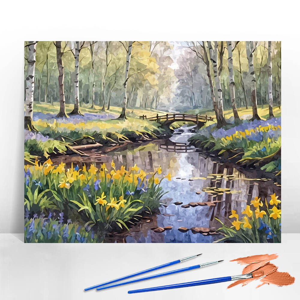 DIY Painting By Numbers Landsc - Art Craft Number reseña y precio