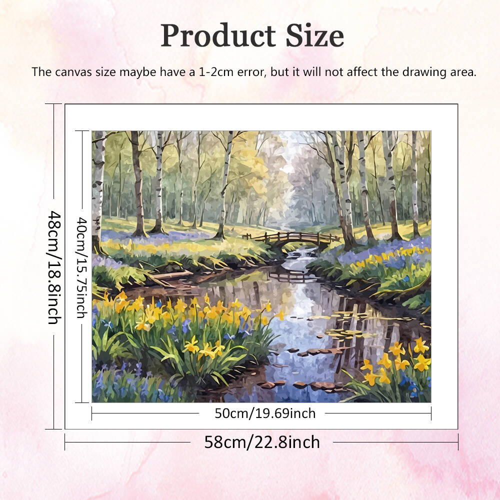 DIY Painting By Numbers Landsc - Art Craft Number reseña y precio