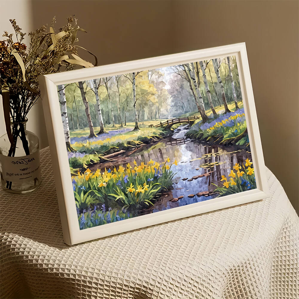 DIY Painting By Numbers Landsc - Art Craft Number reseña y precio