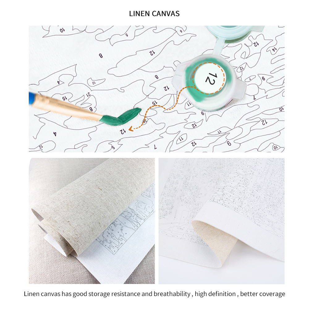 GATYZTORY Painting By Numbers  - Art Craft Village reseña y precio