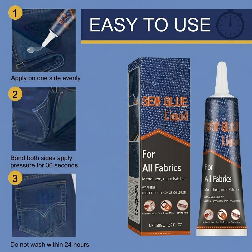 50ml Fabric Sewing Glue Fast D - Leather Tooling Kit reseña y precio
